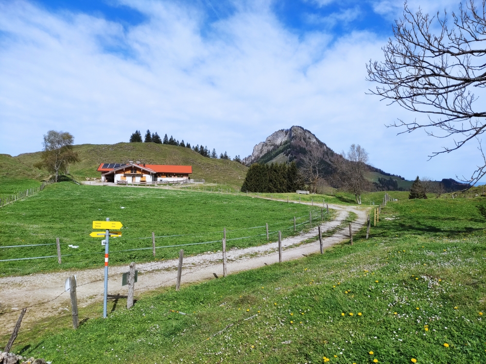 Wanderung Pasterkopf: Wanderung Pasterkopf: Pastaualm mit Kitzstein