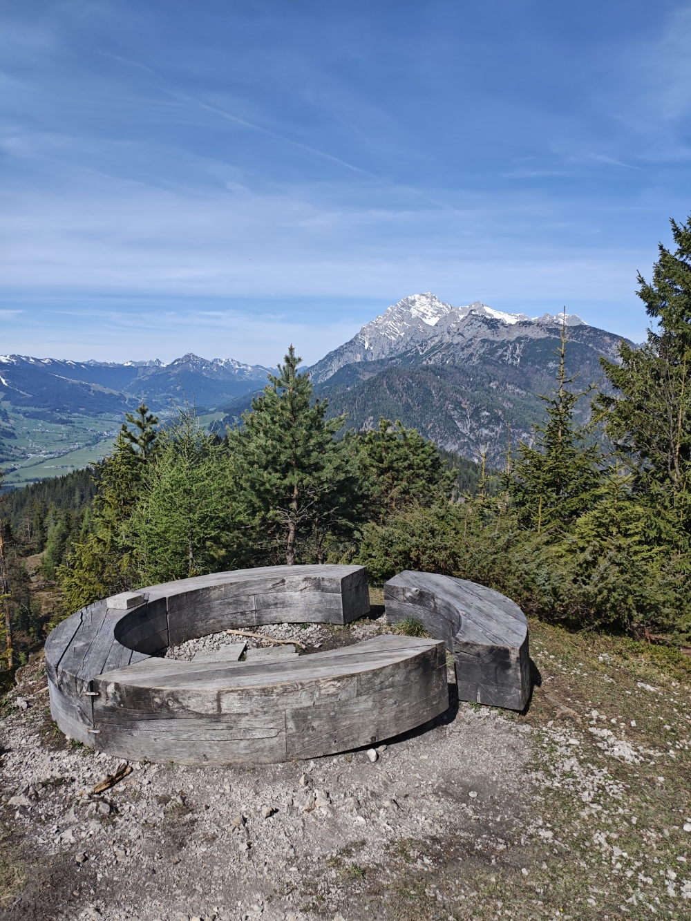 Klettersteig Persailhorn: Blick zum Birnhorn