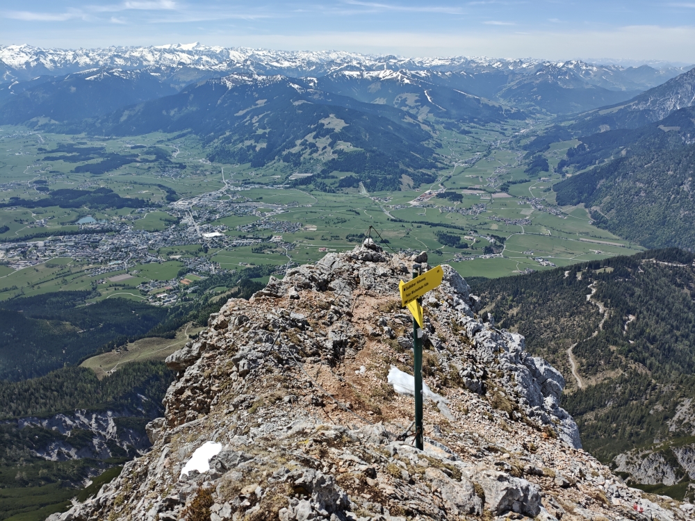 Klettersteig Persailhorn: Klettersteig Persailhorn: Abstieg 