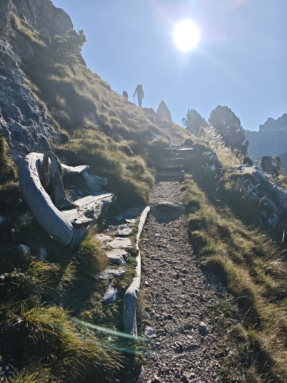 Wanderung Piz Duleda: Ruhebank 