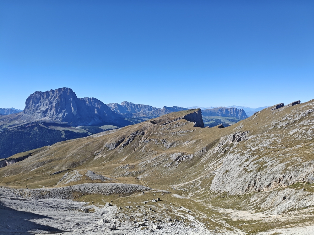 Wanderung Piz Duleda: Blick auf die Pizascharte