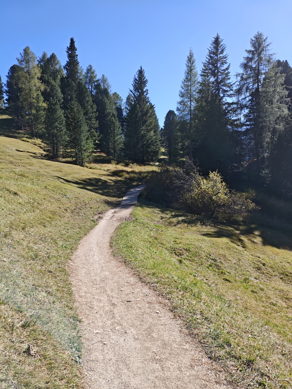 Wanderung Piz Duleda: Weg