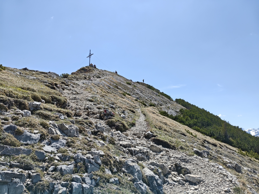 Wanderung Ponten: Zum Bschießergipfel