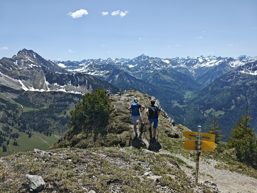 Wanderung Ponten: Blick nach Süden 
