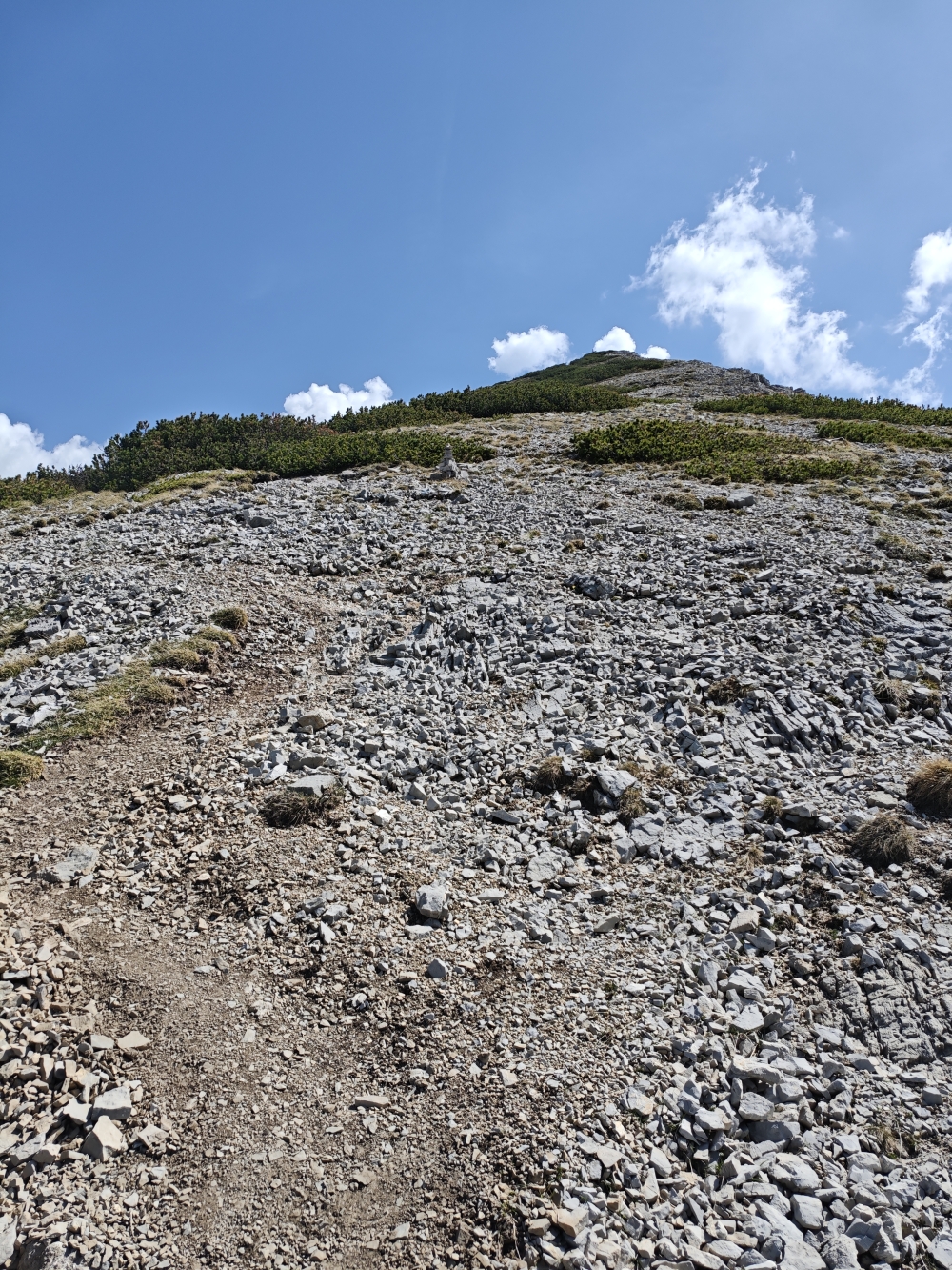 Wanderung Ponten: Abstieg 