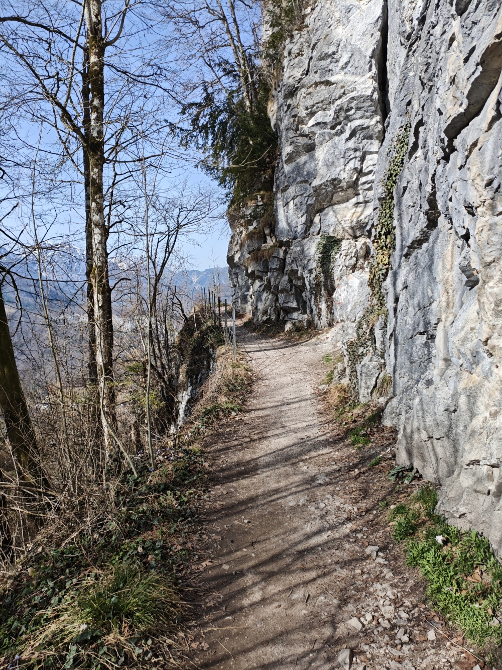 Wanderung Predigstuhl: Zustieg zur Ewigen Wand
