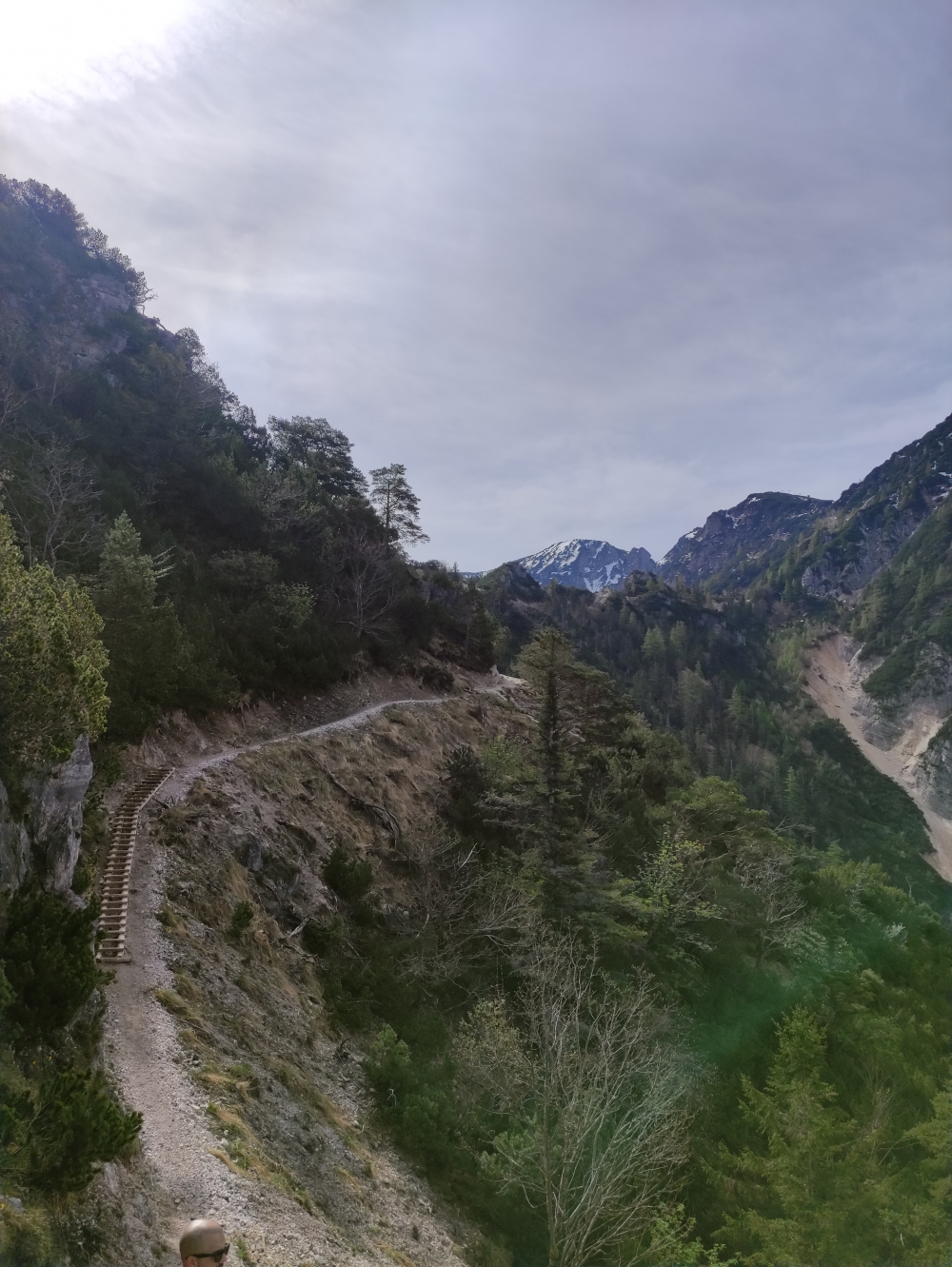Wanderung Predigtstuhl: Immer wieder Treppen