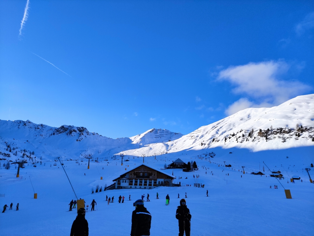 Rifugio Ciampac: Rifugio Ciampac im Winter