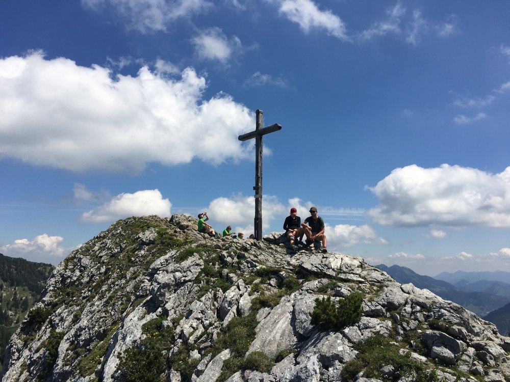 Gipfelrast am Taubenstein