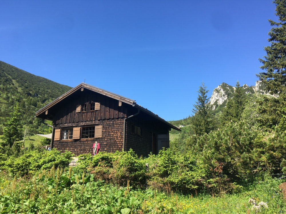 Ruchenkopfhütte von Osten (Ruchenkopf-Hütte)