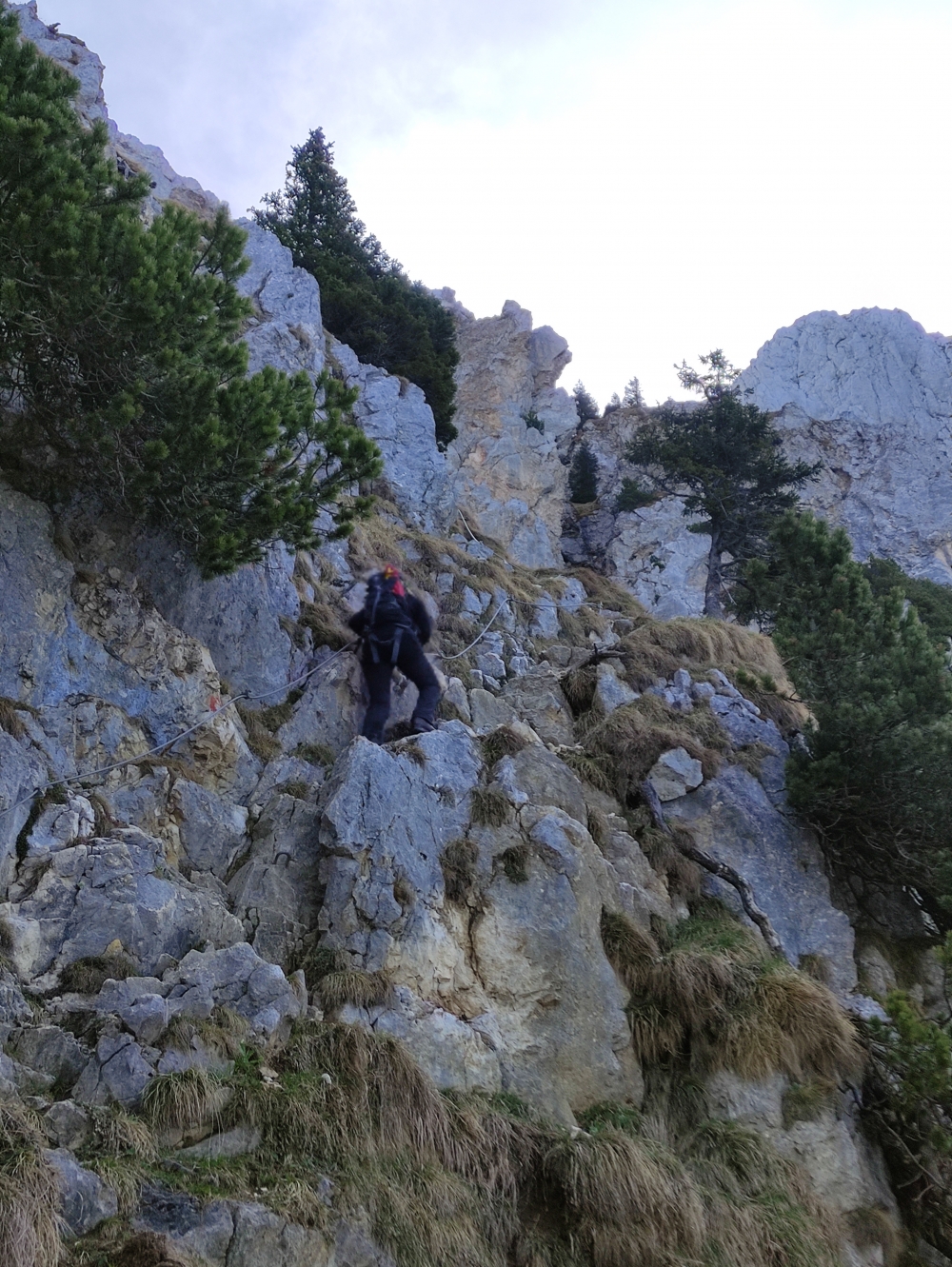 Wanderung Säuling: Wanderung Säuling: Leichte Kraxelei