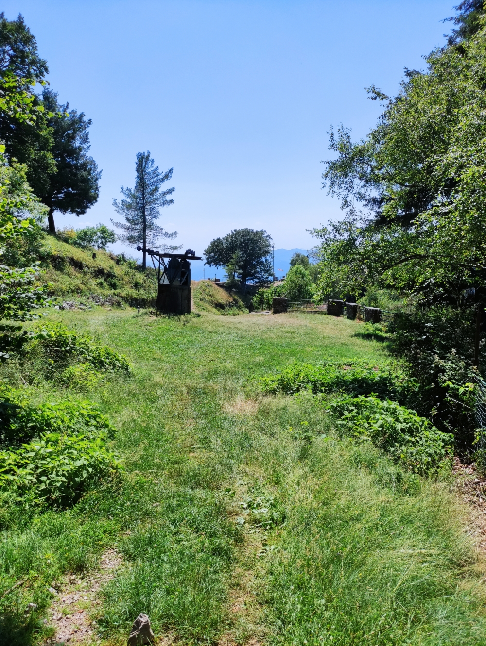 Wanderung Sasso del Ferro: Ehemalige Liftstation
