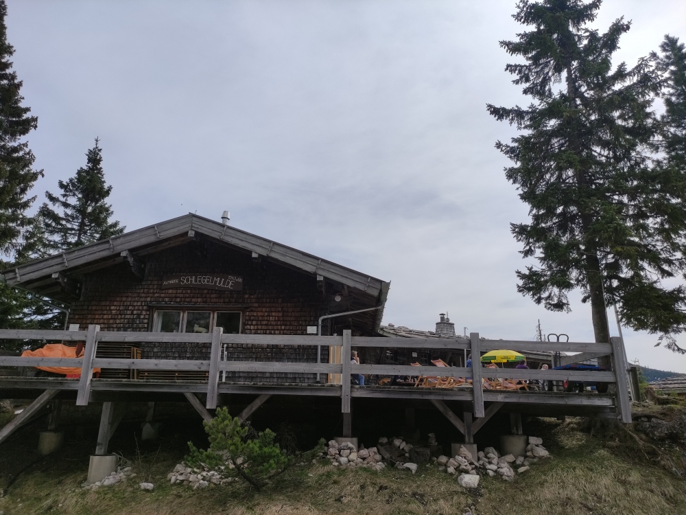 Almhütte Schlegelmulde -> Berghotel Predigtstuhl: Schlegelalm