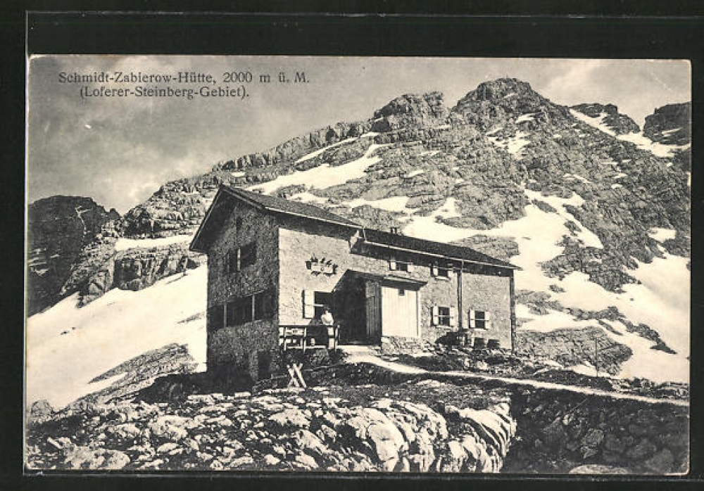 Traunspitzl -> Schmidt-Zabierow Hütte: Schmidt-Zabierow Hütte