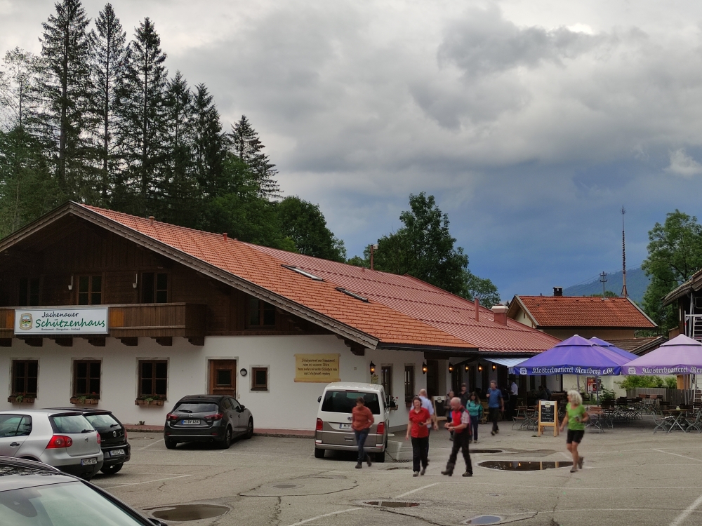 Schützenhaus Jachenau: Stärkung nach der Tour