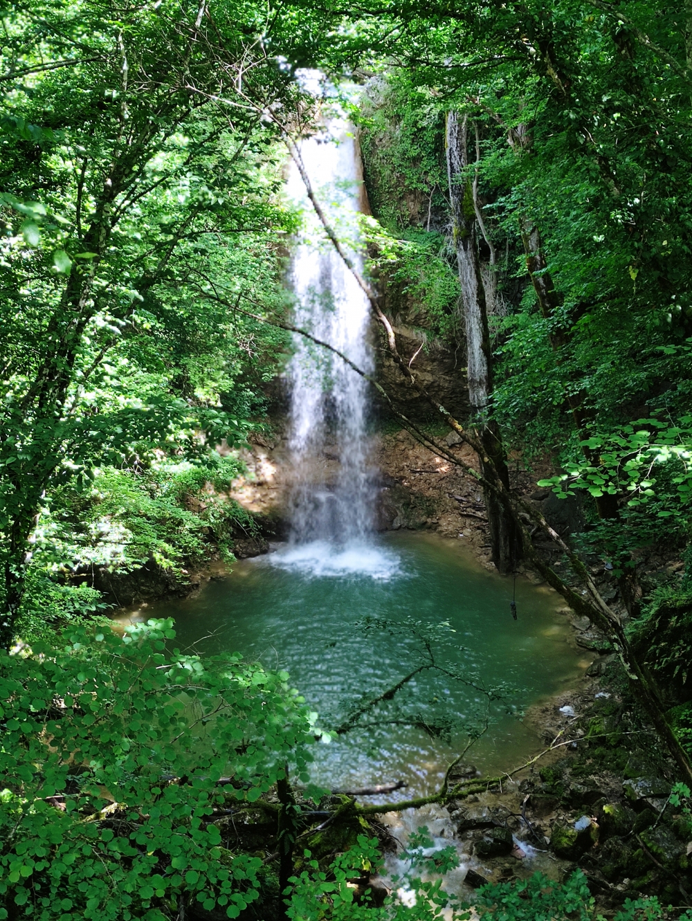 Wanderung Slap Butori: Wanderung Slap Butori: Wasserfall nach Regenschauern (Slap Butori)