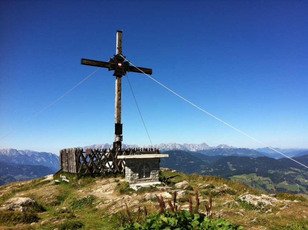 Maurachalm -> Sonntagskogel: Am Gipfel