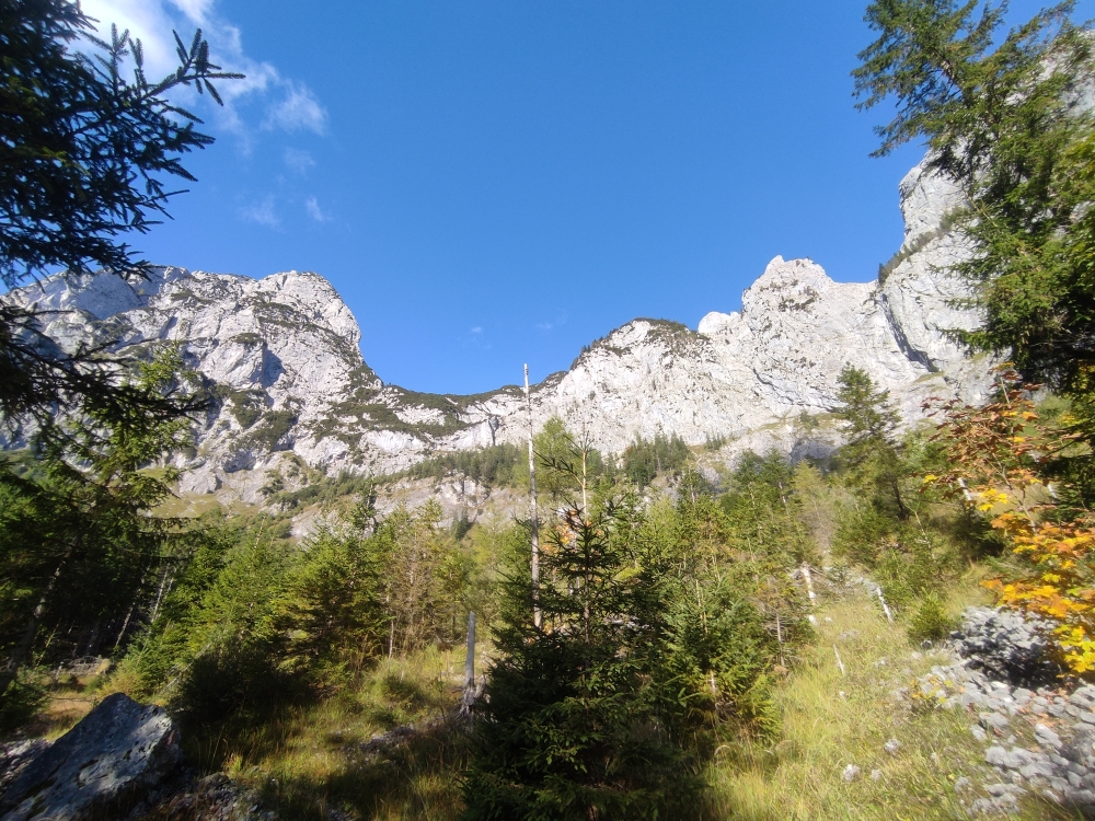Wanderung Stadelhorn: Diese Geländestufe muss überwunden werden 