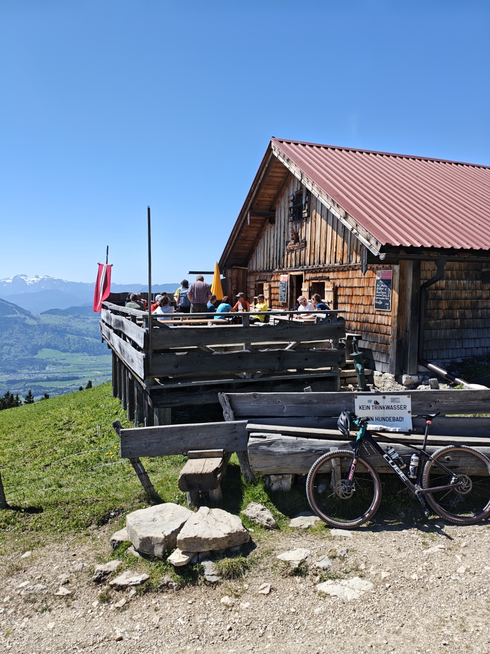 Wanderung Schlenken: Wanderung Schlenken: Trautenstatthütte