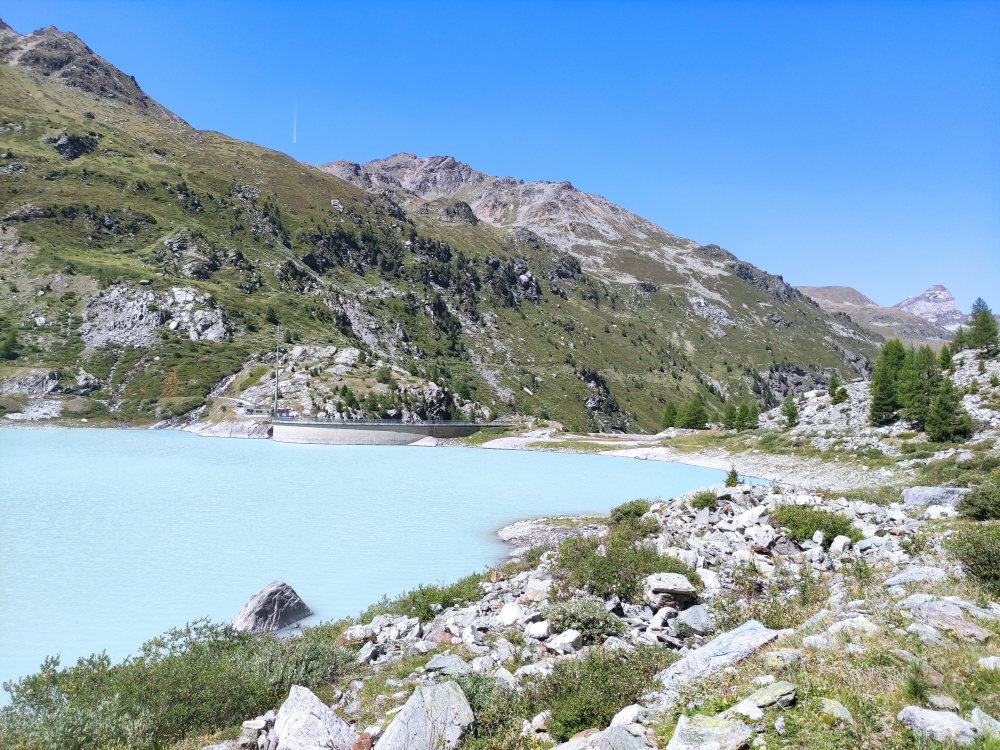 Wanderung Barrhorn: Stausee