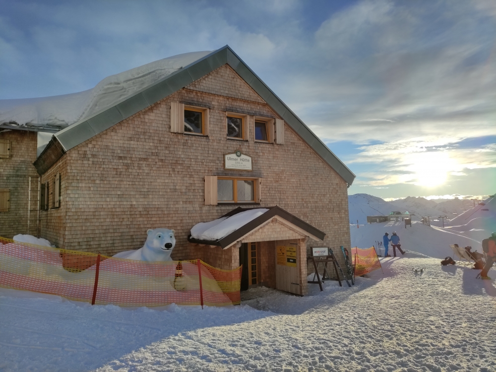 Ulmer Hütte: Winterbetrieb auf der Ulmer Hütte
