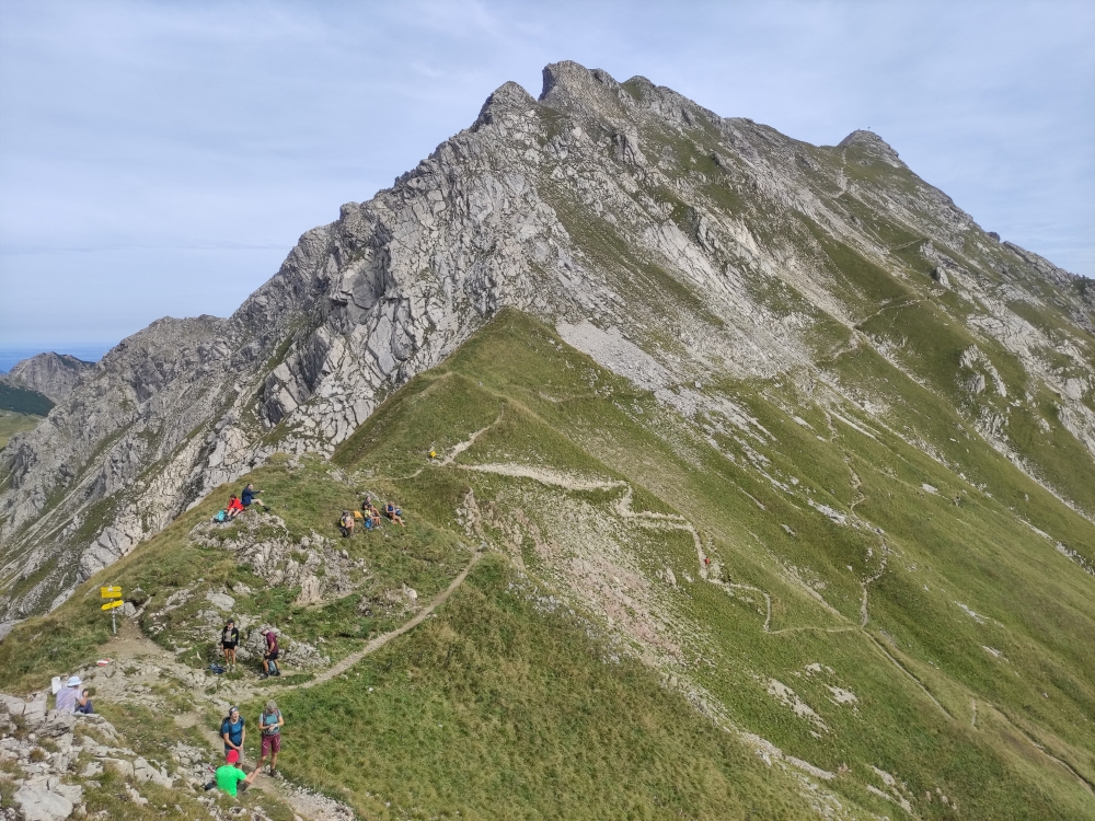 Wanderung Schrecksee vom Vilsalpsee: Wanderung Schrecksee vom Vilsalpsee: Vordere Schafwanne unter dem Gaiseck