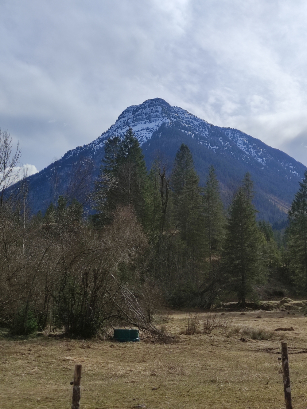Wanderung Vorderskopf: Wanderung Vorderskopf: Der Vorderskopf direkt nach der Grenze zu Österreich