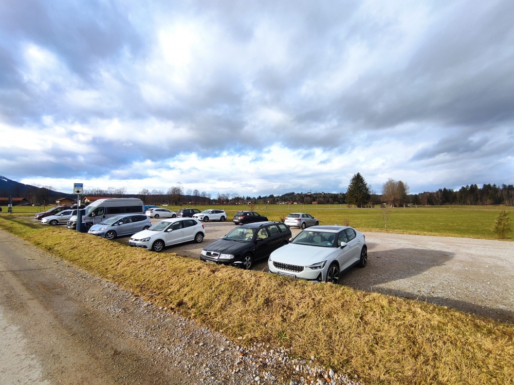 Wanderparkplatz Gaißach Lehen: Wanderparkplatz