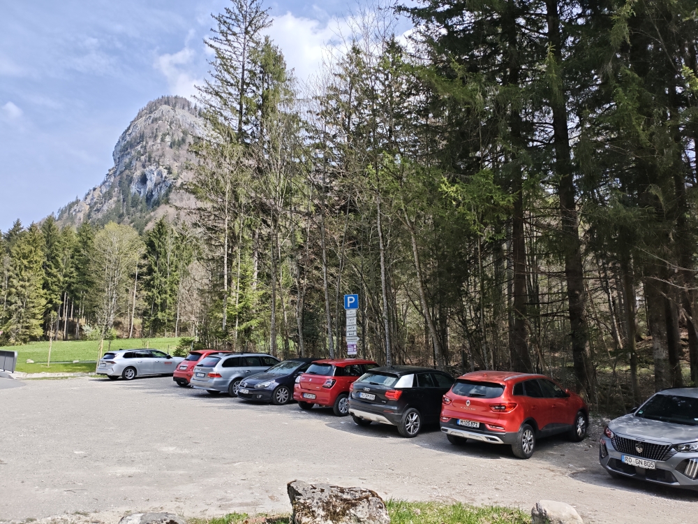 Wanderparkplatz Hainbach -> Hofbauernalm: Wanderparkplatz