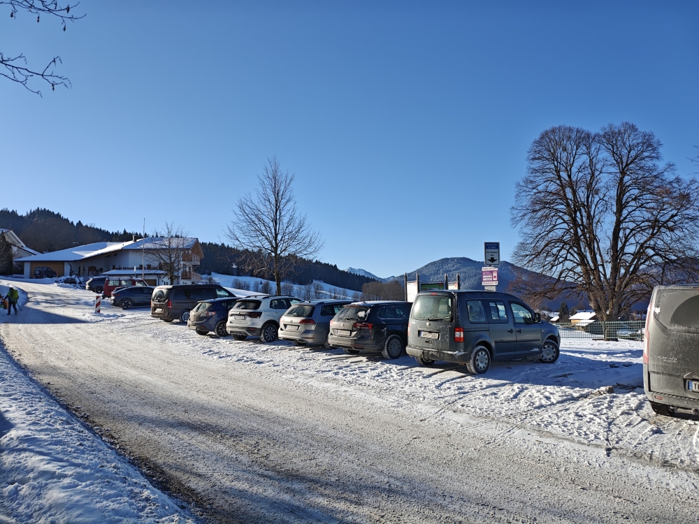 Wanderung Vorderes Hörnle: Wanderung Vorderes Hörnle: Wanderparkplatz