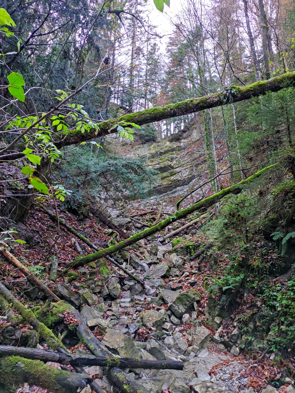 Wasserfall Zementwerk: Wasserfall