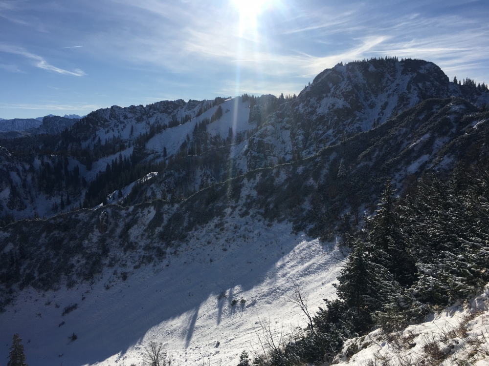 Wanderung Gröhrkopf: Wanderung Gröhrkopf: Weissgrabenkopf (rechts)