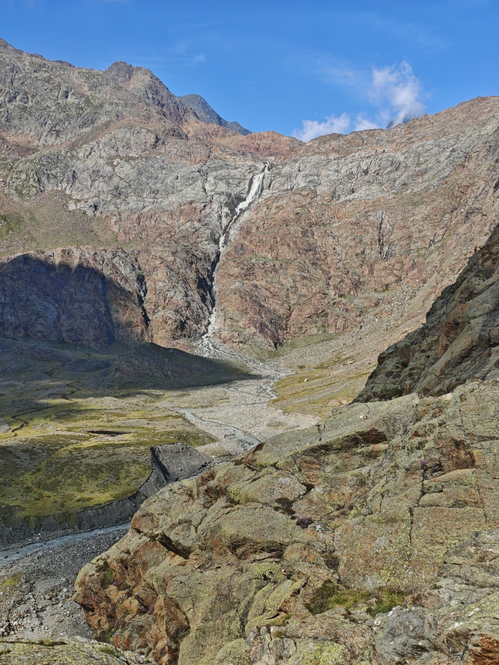 Wanderung Wilder Freiger: Schmelzwasser der Gletscher 
