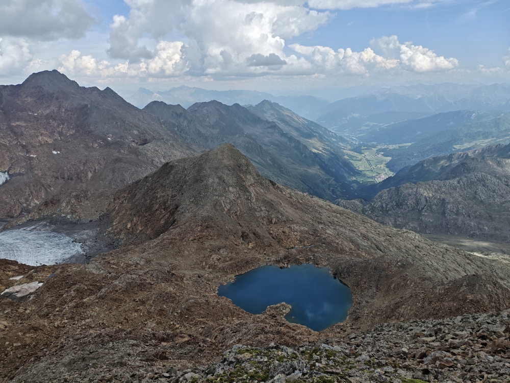 Wanderung Wilder Freiger: Abstieg 
